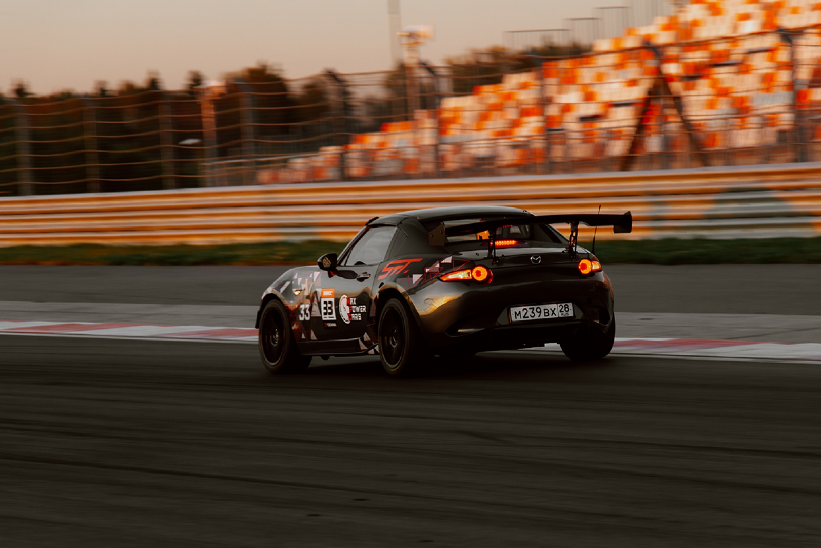 Тренируемся на трассе